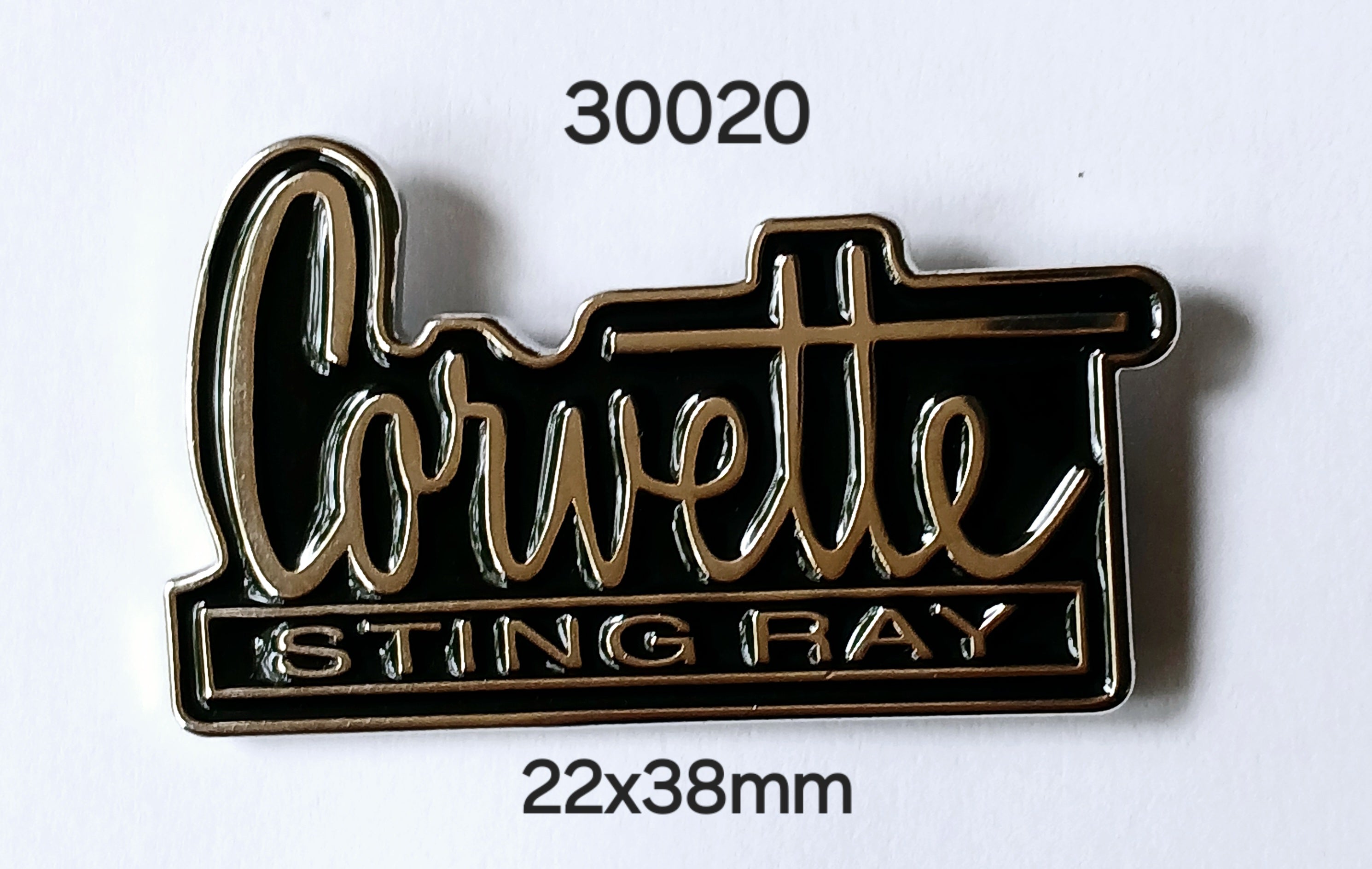30020 Corvette Script NEW Lapel Pin / Badge