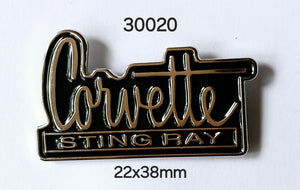 30020 Corvette Script NEW Lapel Pin / Badge