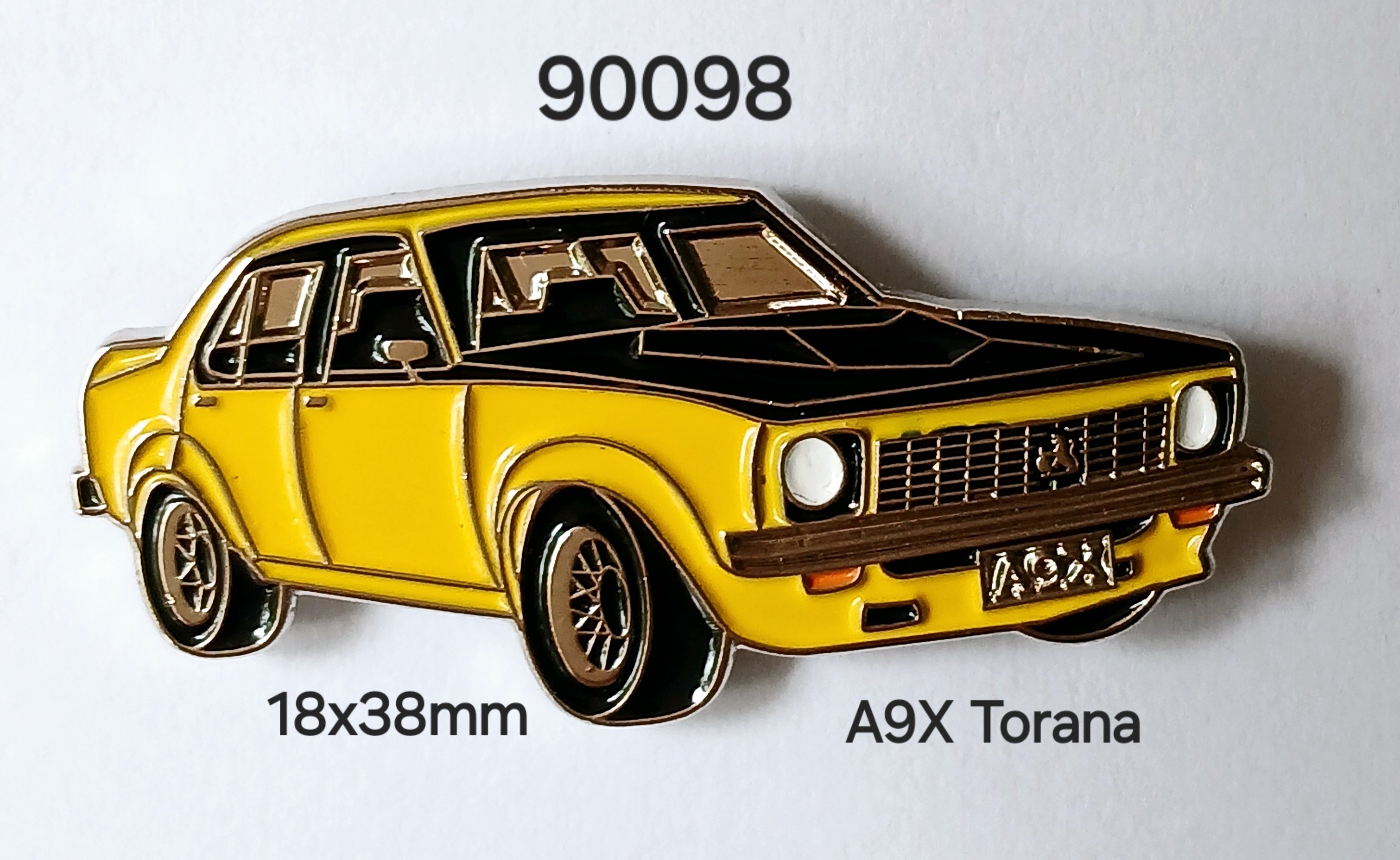 90098 A9X Torana 4 door NEW Lapel Pin / Badge