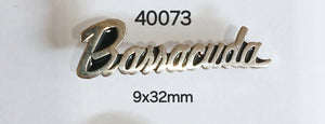 40073 Barracuda Script NEW Lapel Pin / Badge