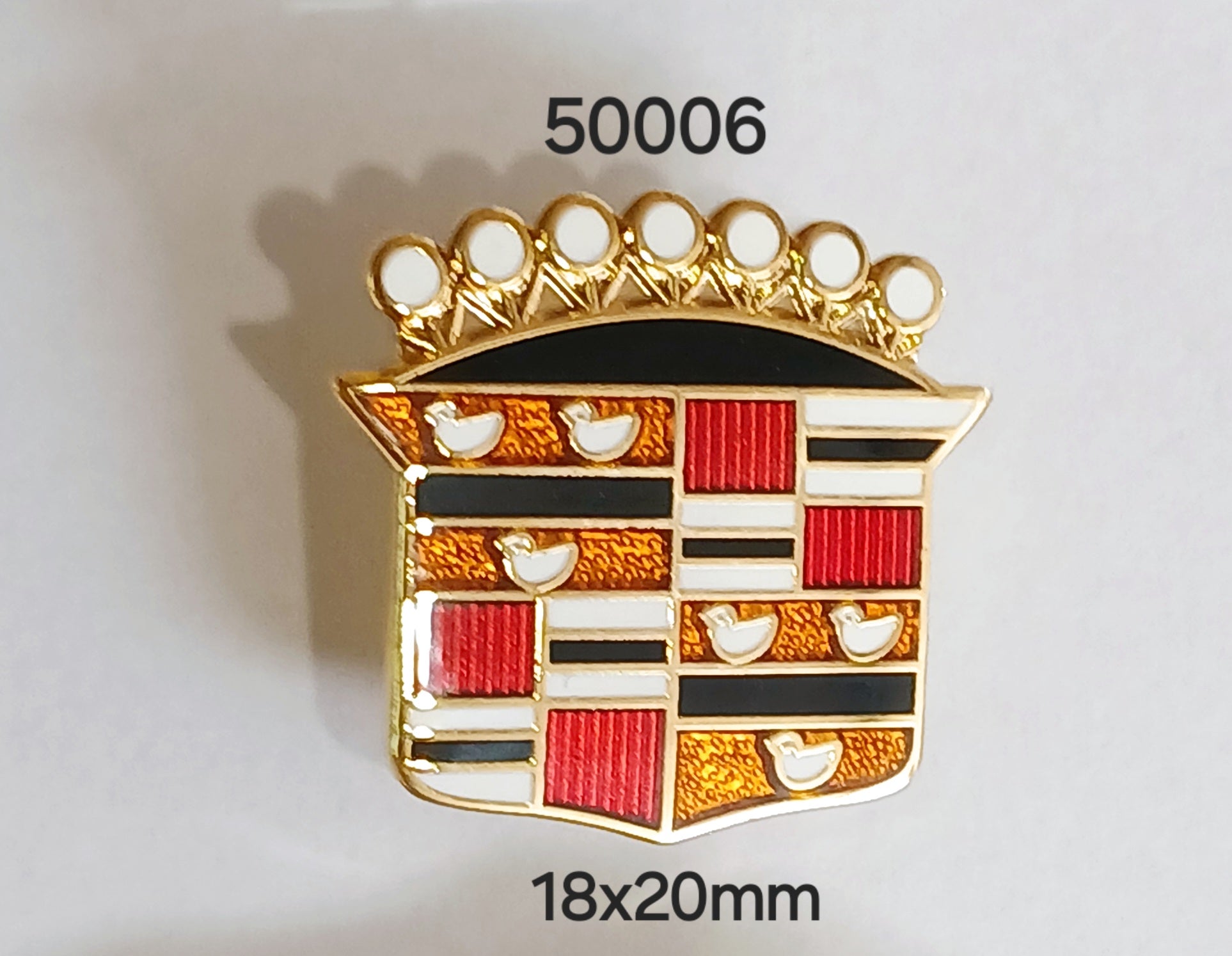50006 Cadillac Shield A NEW Lapel Pin / Badge