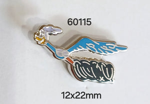 60115 Road Runner Running NEW Lapel Pin / Badge