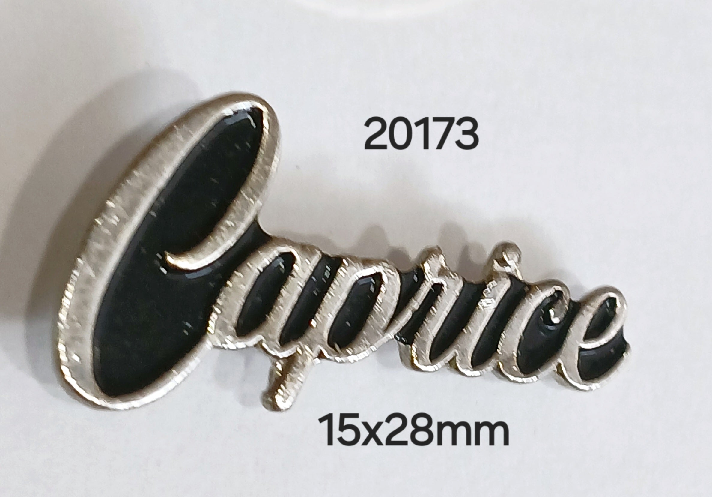 20173 Caprice Script NEW Lapel Pin / Badge
