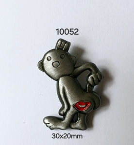 10052 Kiss My A....NEW .Lapel Pin / Badge
