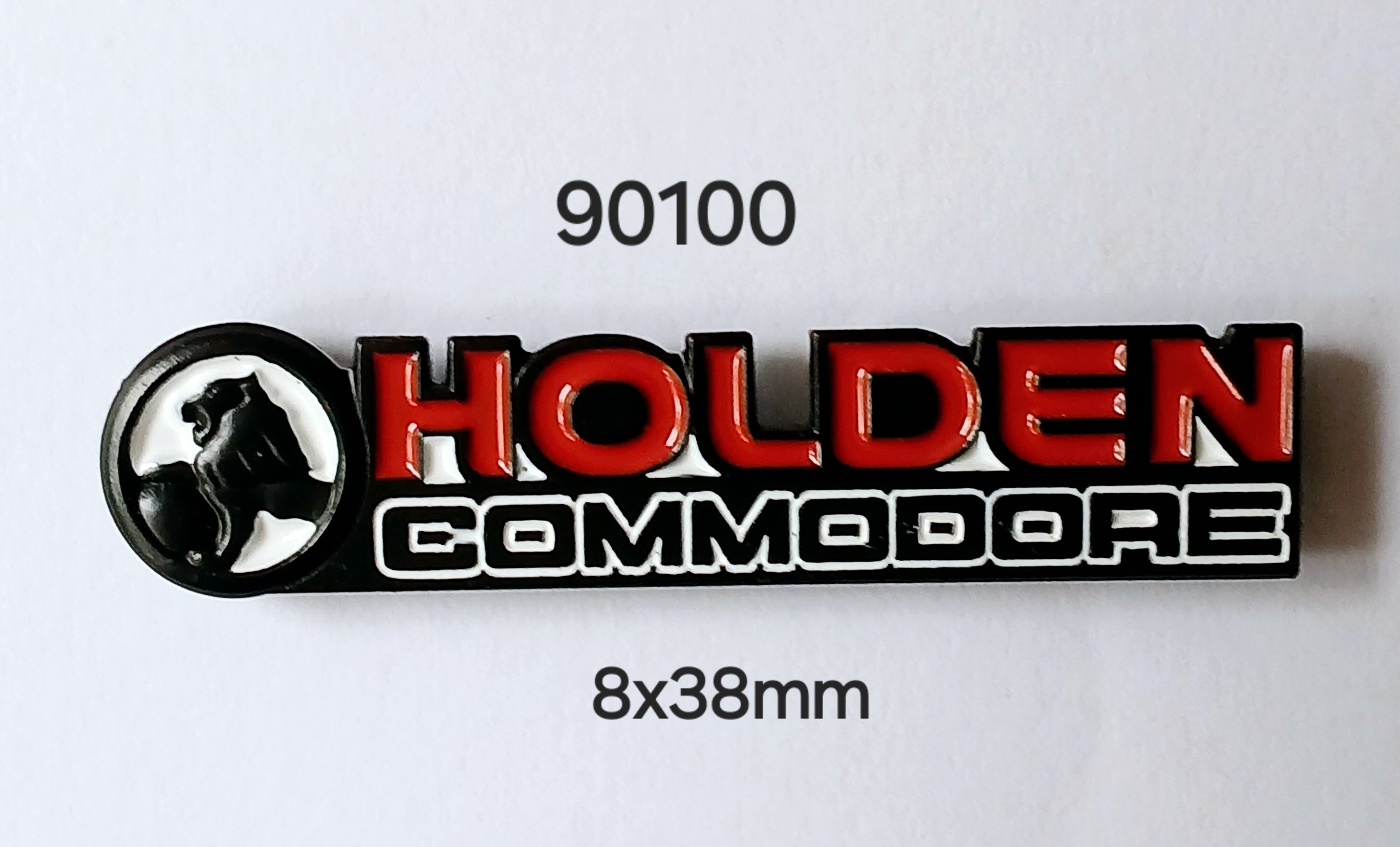 90100 Holden Commodore Shaped NEW Lapel Pin / Badge