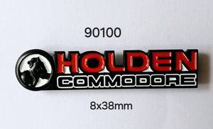 90100 Holden Commodore Shaped NEW Lapel Pin / Badge