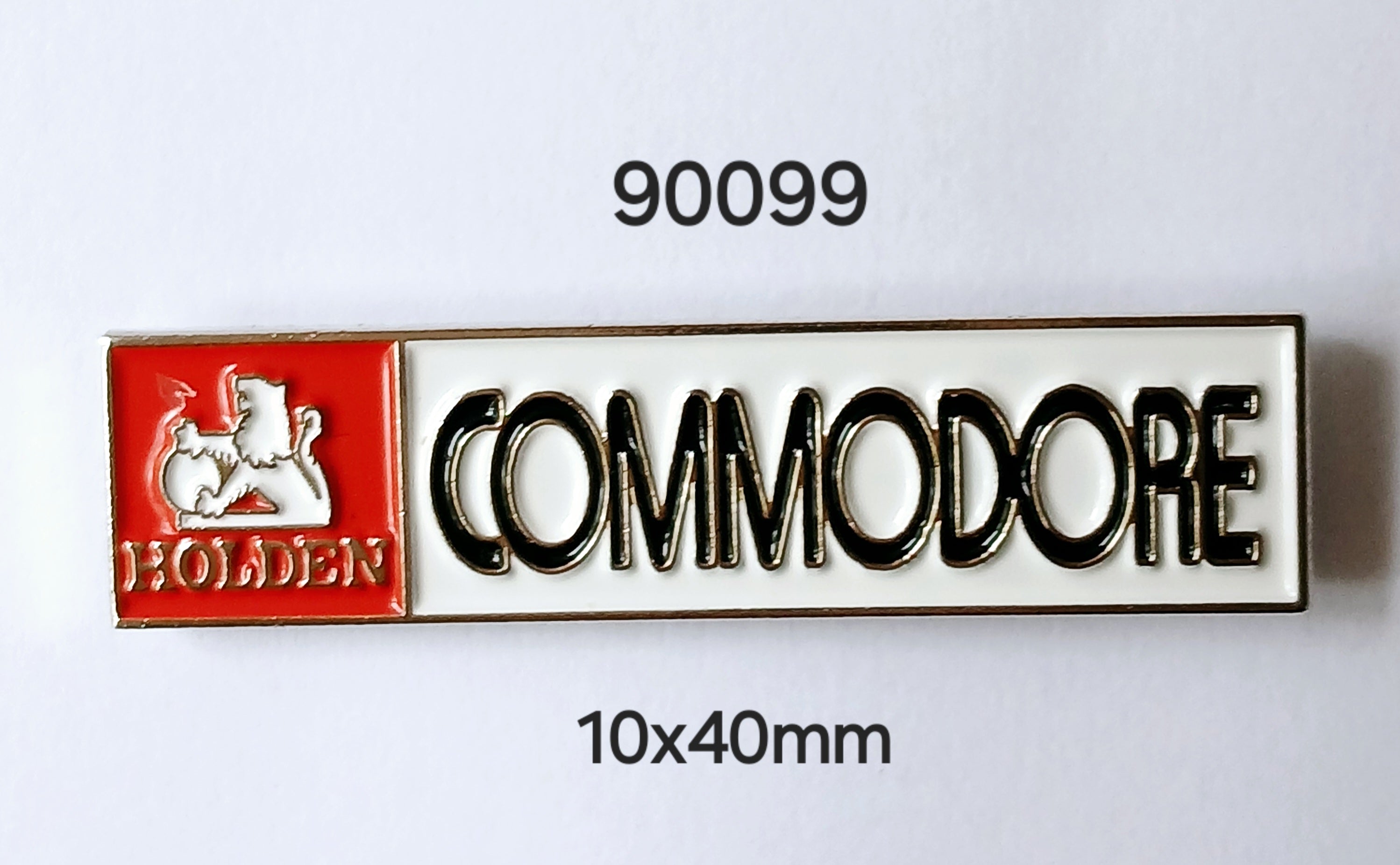 90099 Holden Commodore Rect NEW Lapel Pin / Badge