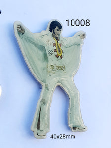 10008 Elvis Dancing Lapel Pin / Badge