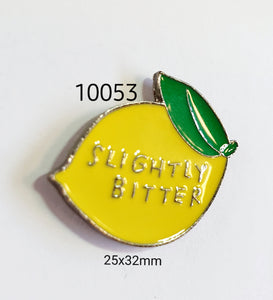 10053 Slightly Bitter Lapel Pin / Badge