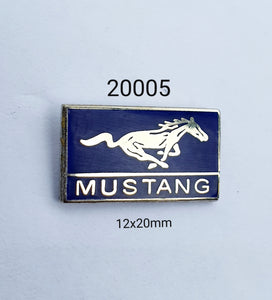 20005 Mustang Blue Lapel Pin / Badge