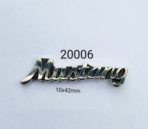 20006 Mustang Script Lapel Pin / Badge