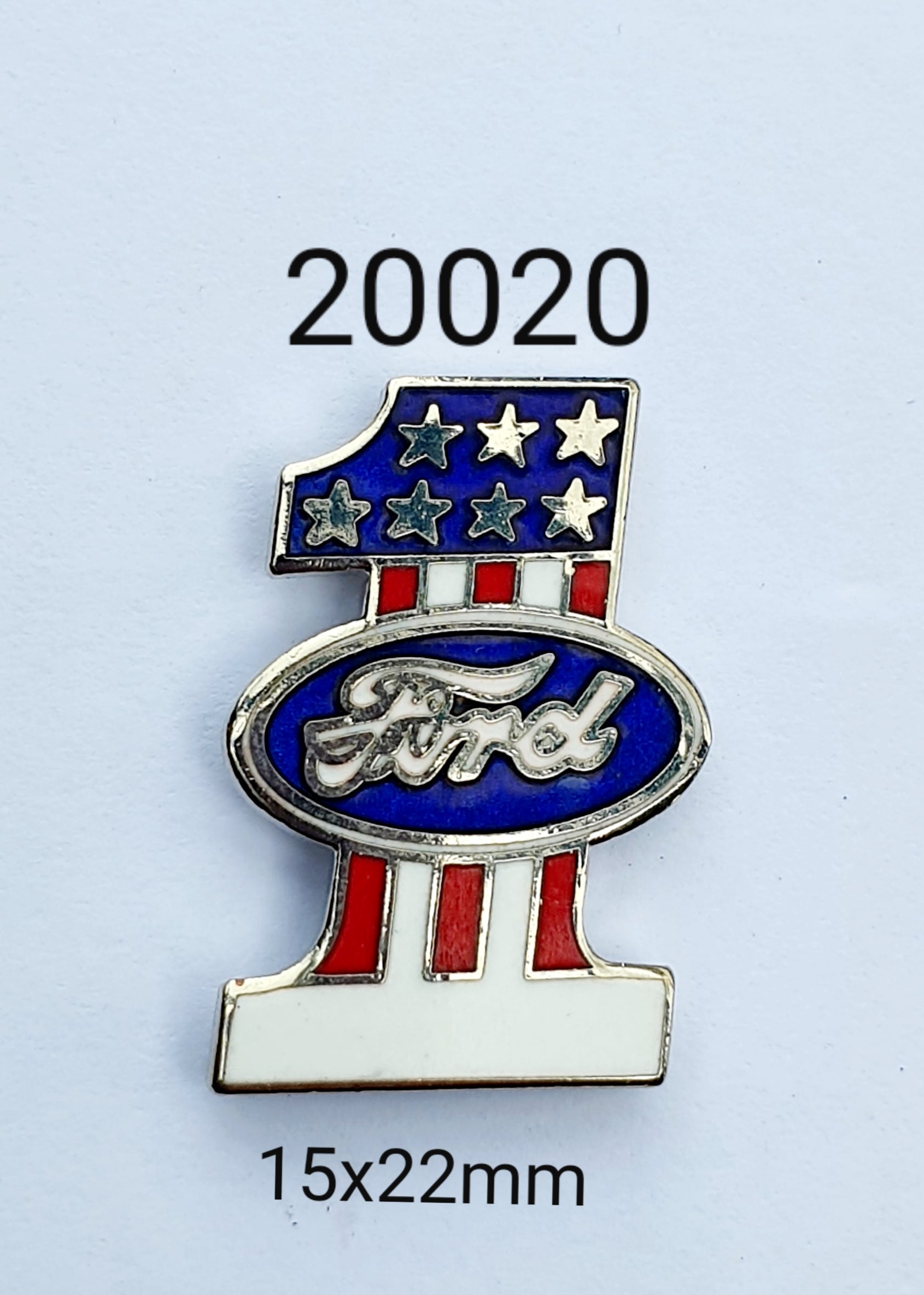 20020 Ford No 1 Lapel Pin / Badge