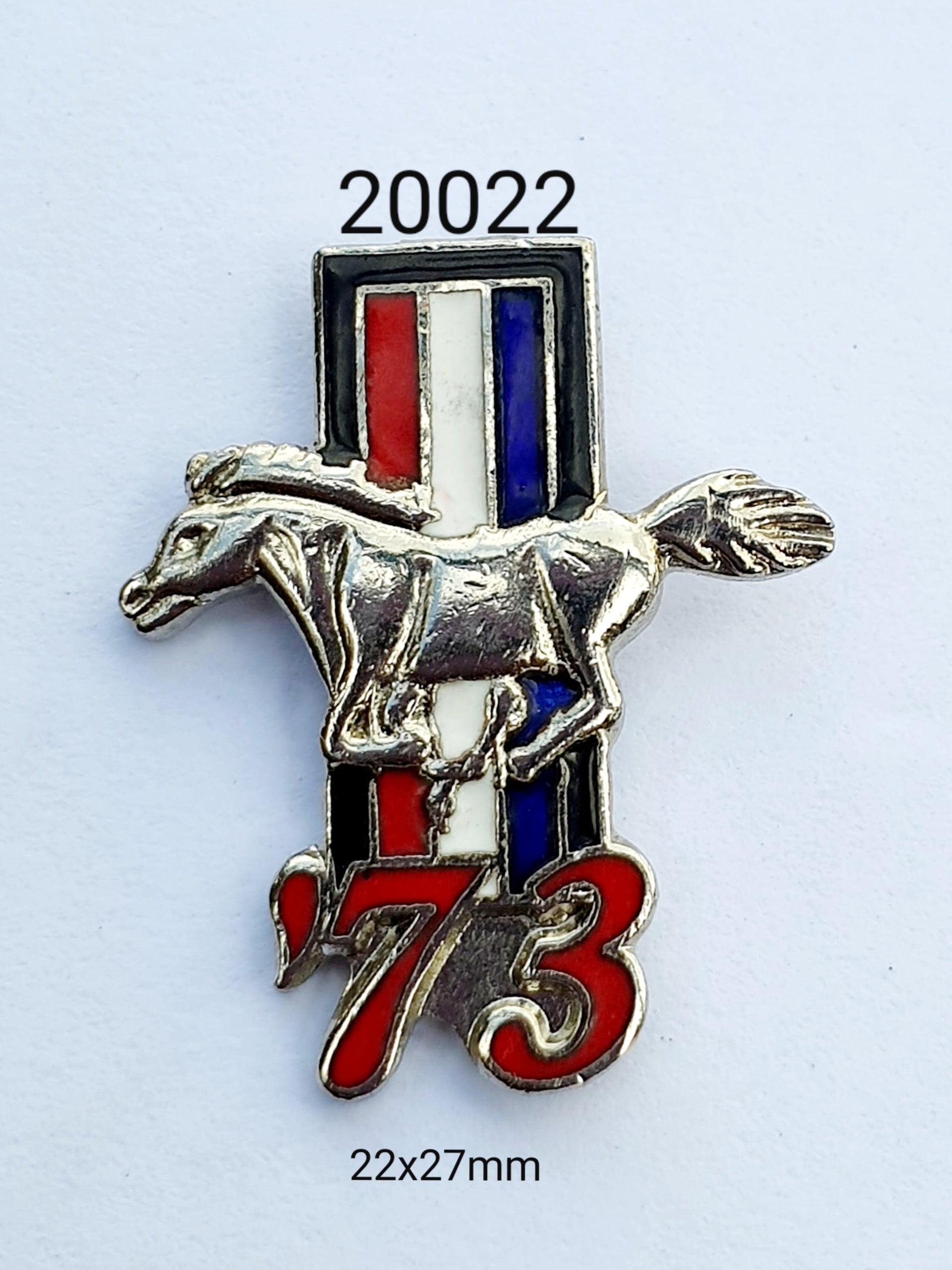 20022 Mustang 1973 Lapel Pin / Badge