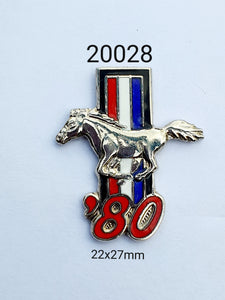 20028 Mustang 1980 Lapel Pin / Badge