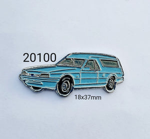 20100 1990 Falcon Panel Van Lapel Pin / Badge