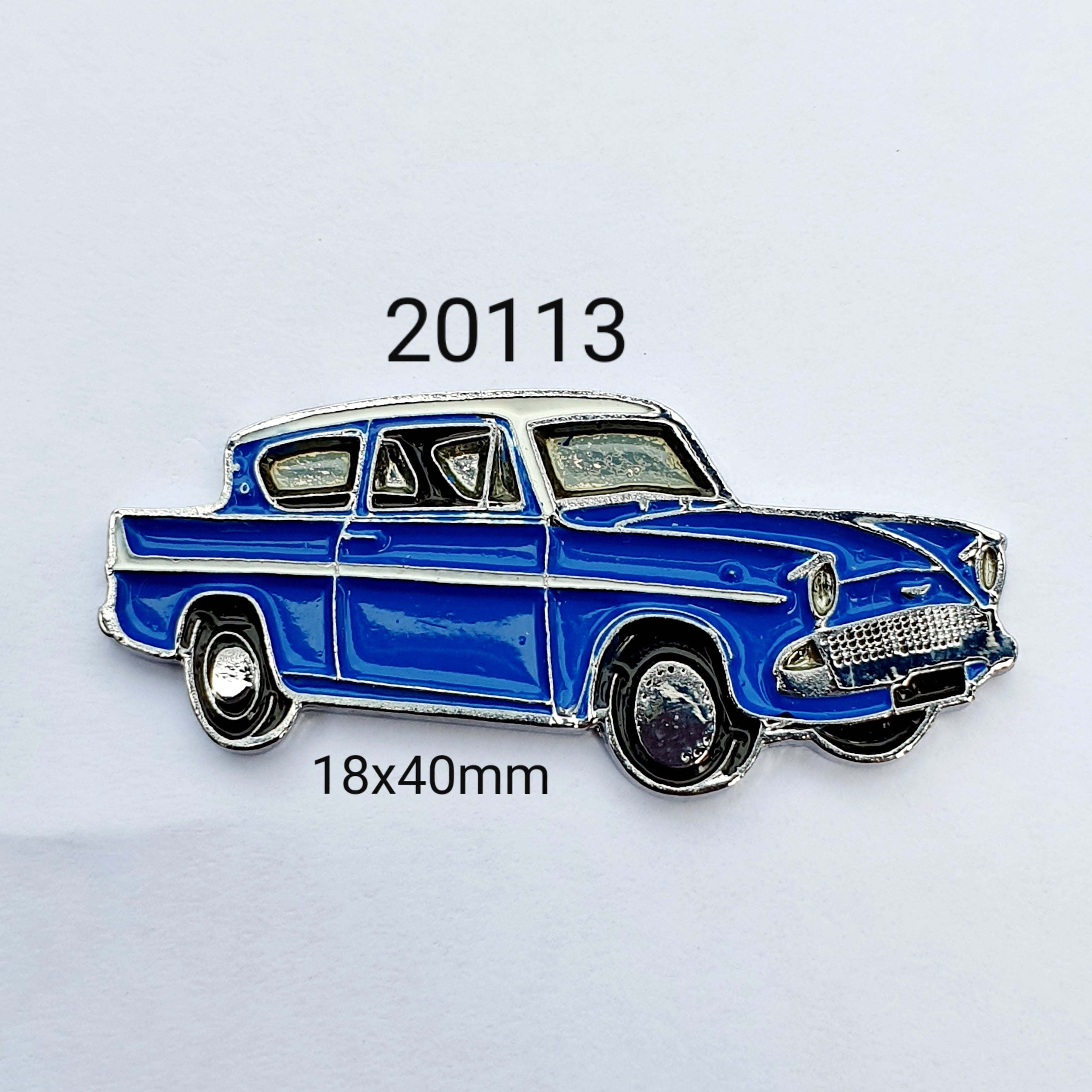 20113 Ford Anglia Lapel Pin / Badge