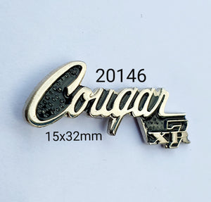 20146 Cougar XR7 Script Lapel Pin / Badge