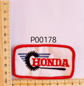 P00178 Honda Iron On Cloth Patch