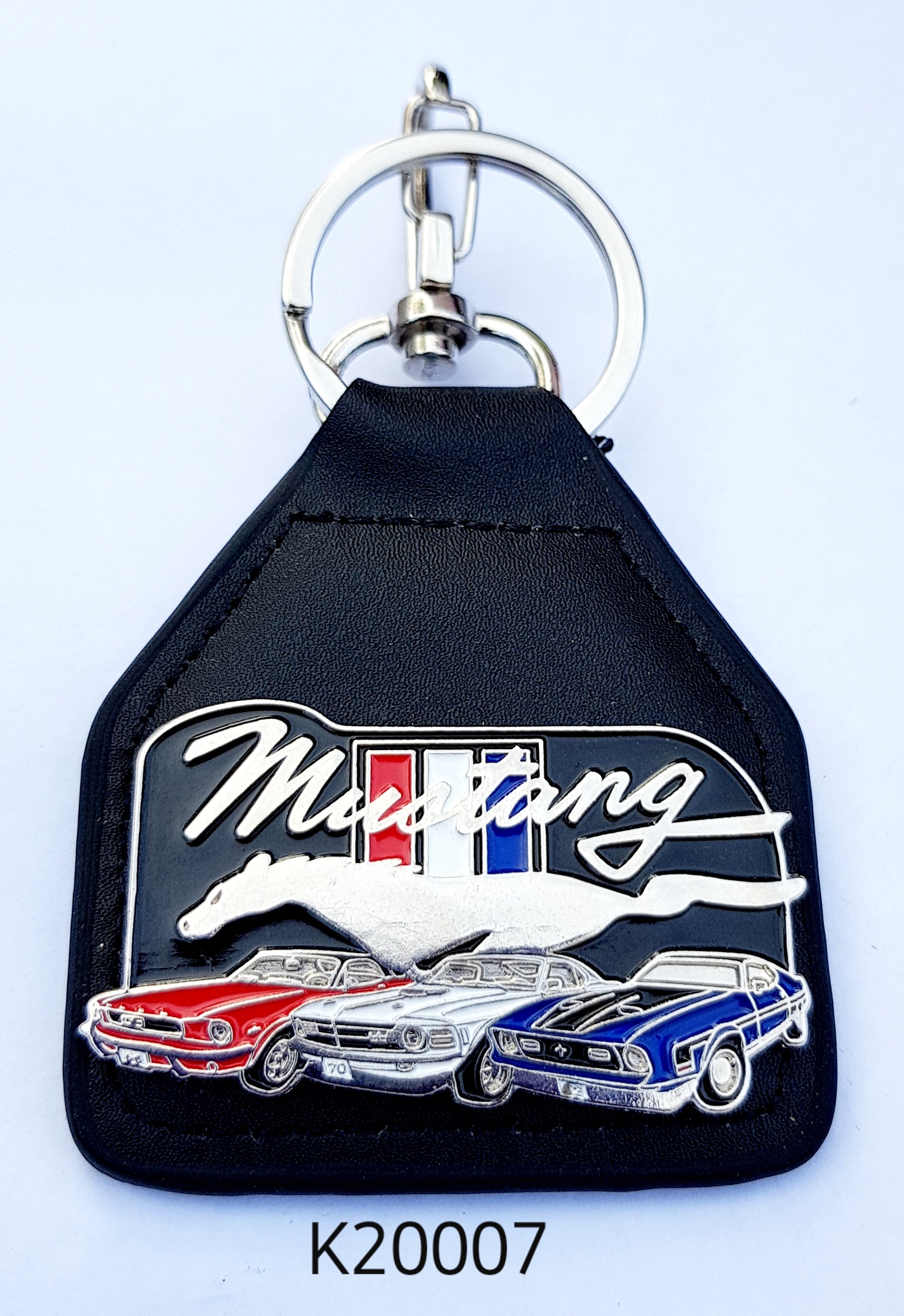 K20007 Mustang Triple Key Ring