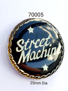 70005 Leadsled Round Lapel Pin / Badge
