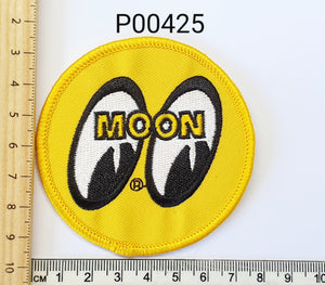 P00425 Moon Eyes Iron On Cloth Patch