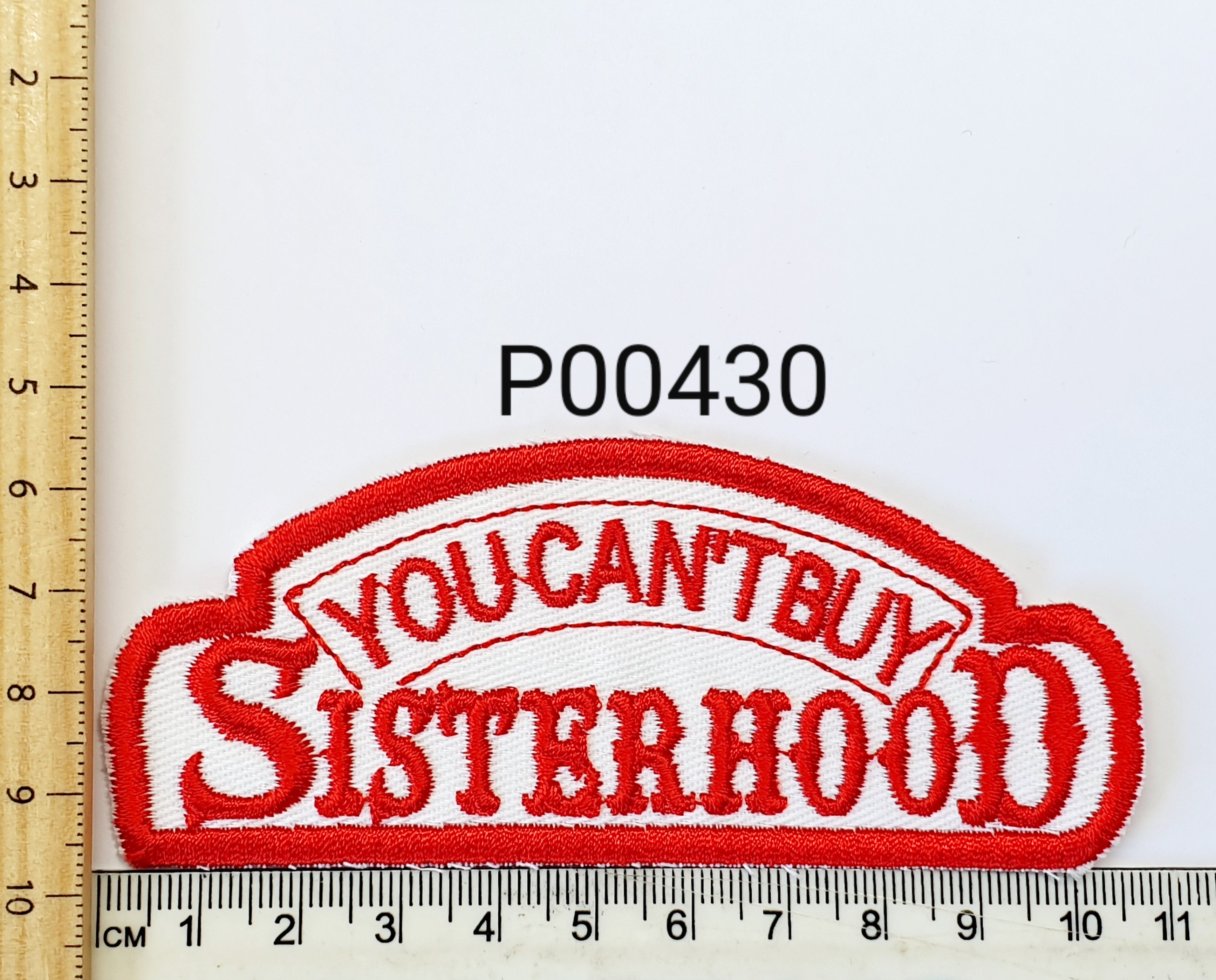 P00430 Sisterhood Iron On Cloth Patch