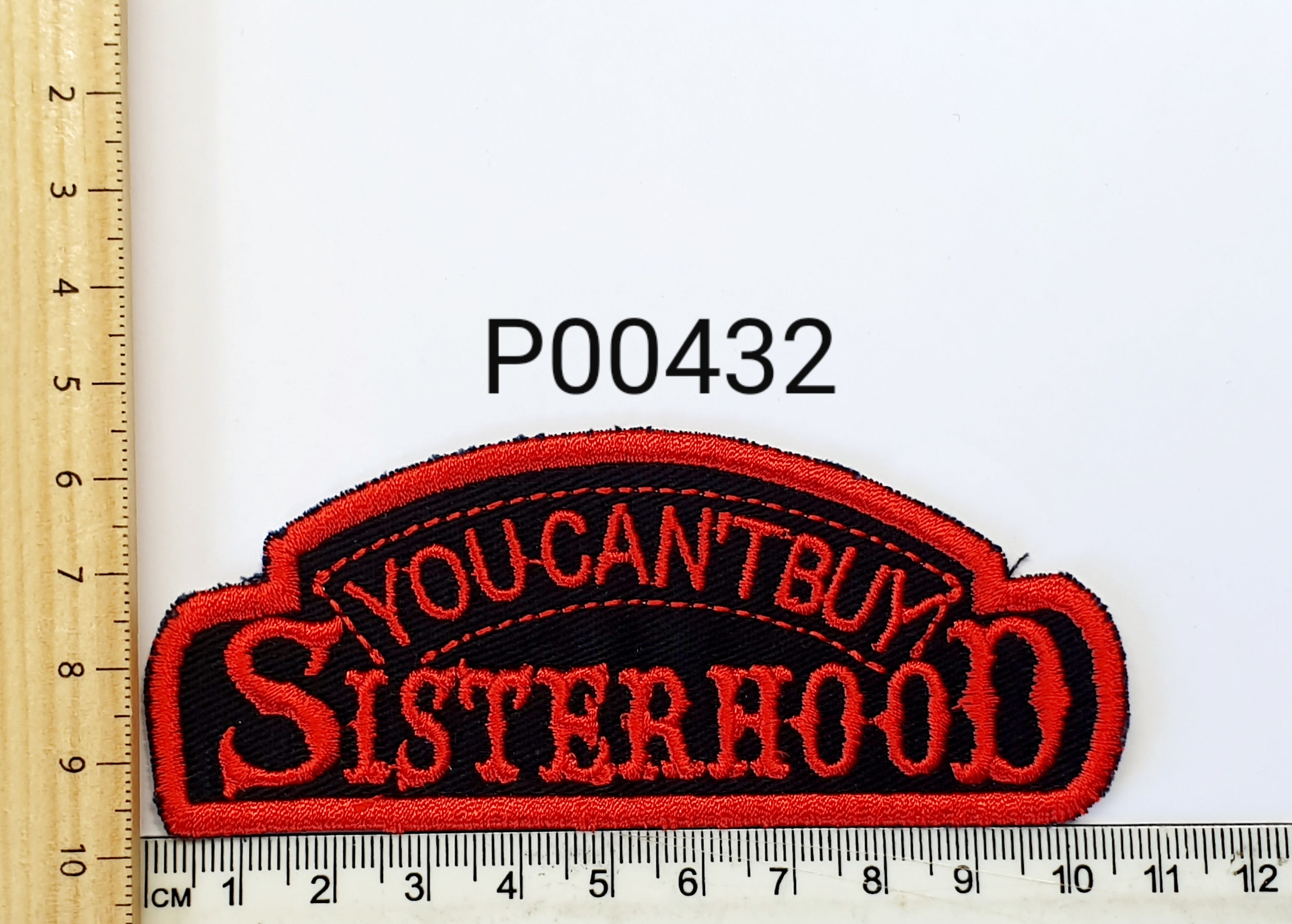 P00430 Sisterhood Iron On Cloth Patch