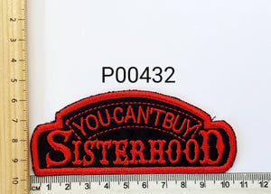 P00430 Sisterhood Iron On Cloth Patch