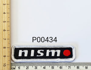 P00434 Nismo Iron On Cloth Patch