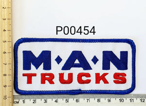 P00454 M.A.N. Trucks Iron On Cloth Patch