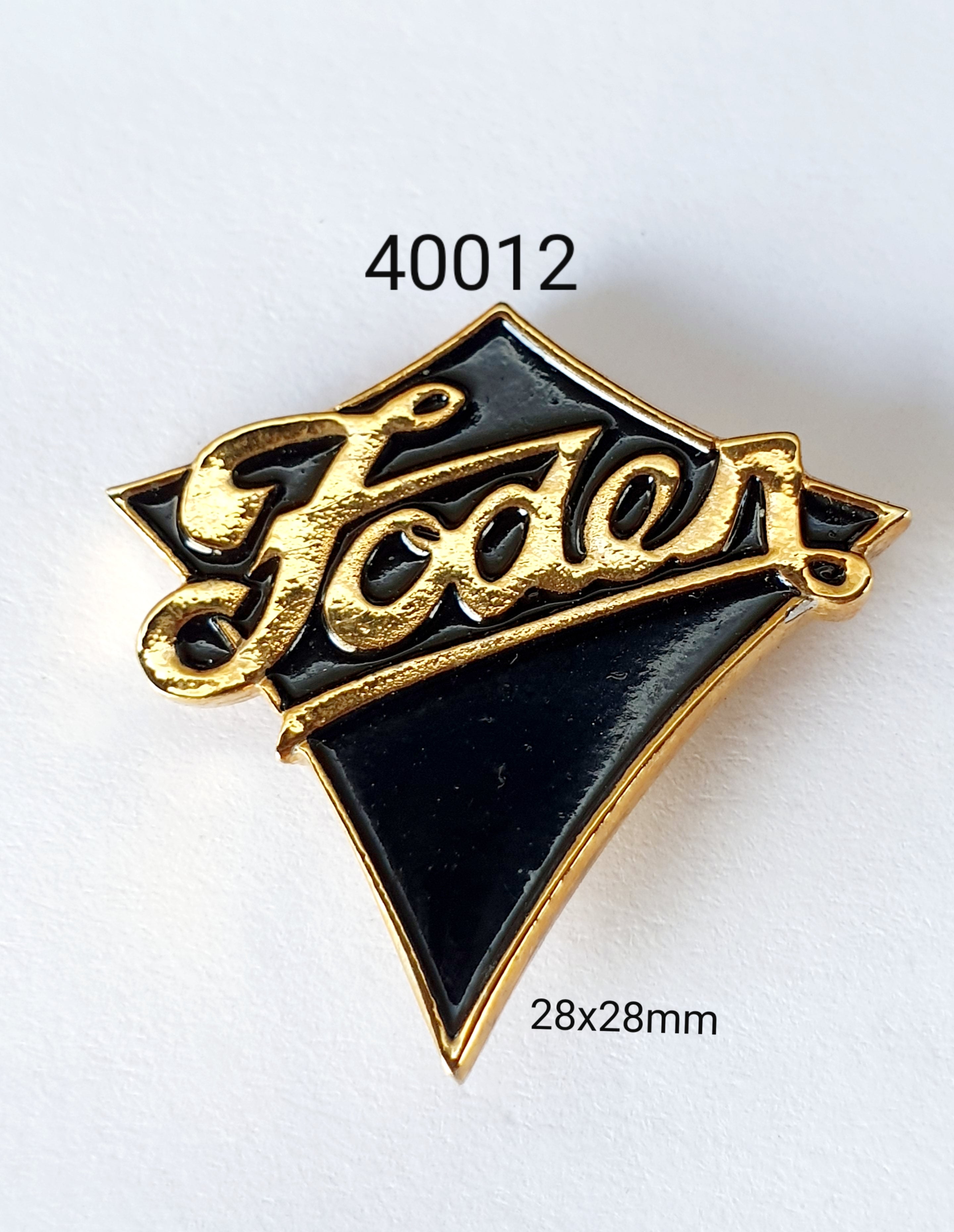 40012 Foder Lapel Pin / Badge