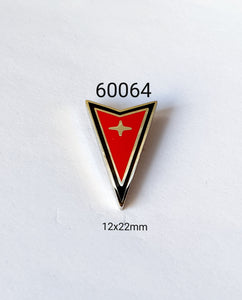 60064 Pontiac Emblem Lapel Pin / Badge