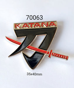 70063 Katana Lapel Pin / Badge