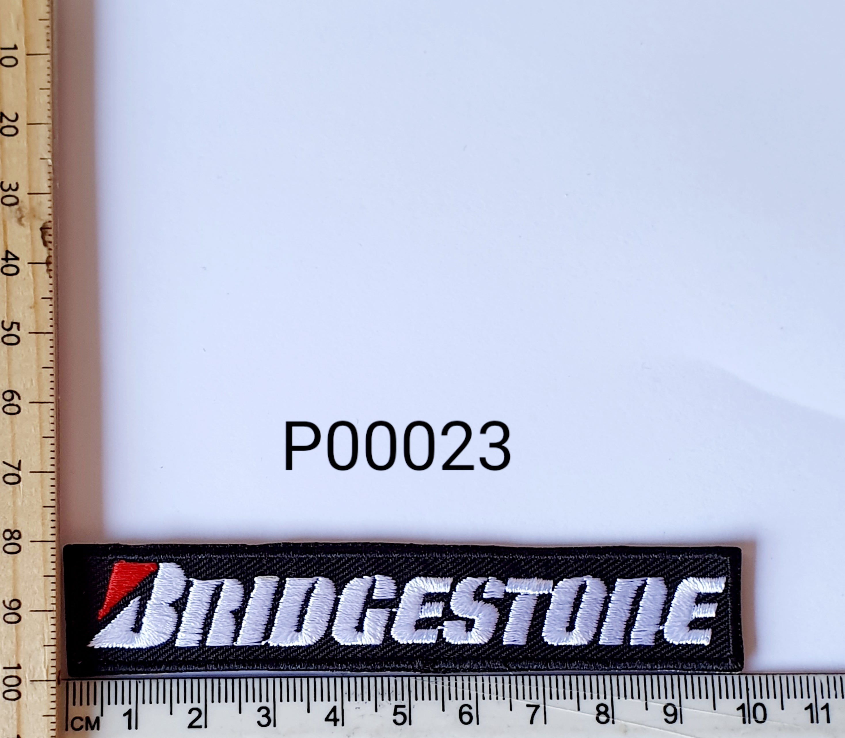 P00023 Bridgestone Iron On Cloth Patch