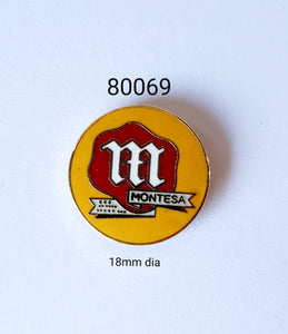 80069 Montesa Lapel Pin / Badge