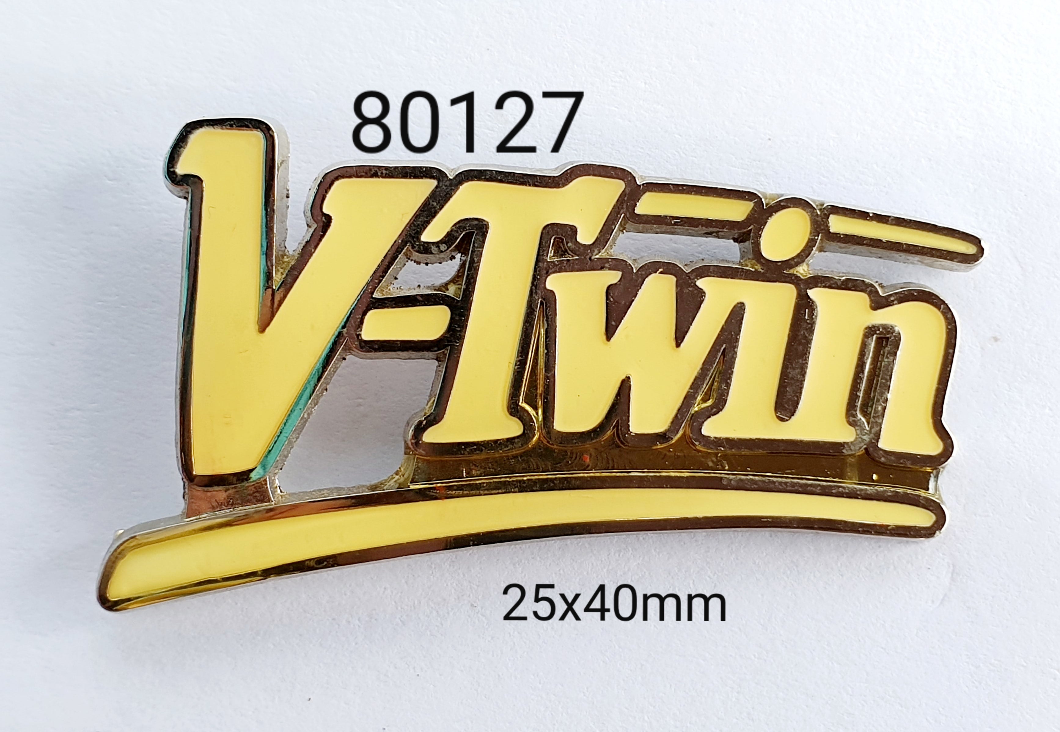 80127 V Twin Lapel Pin / Badge