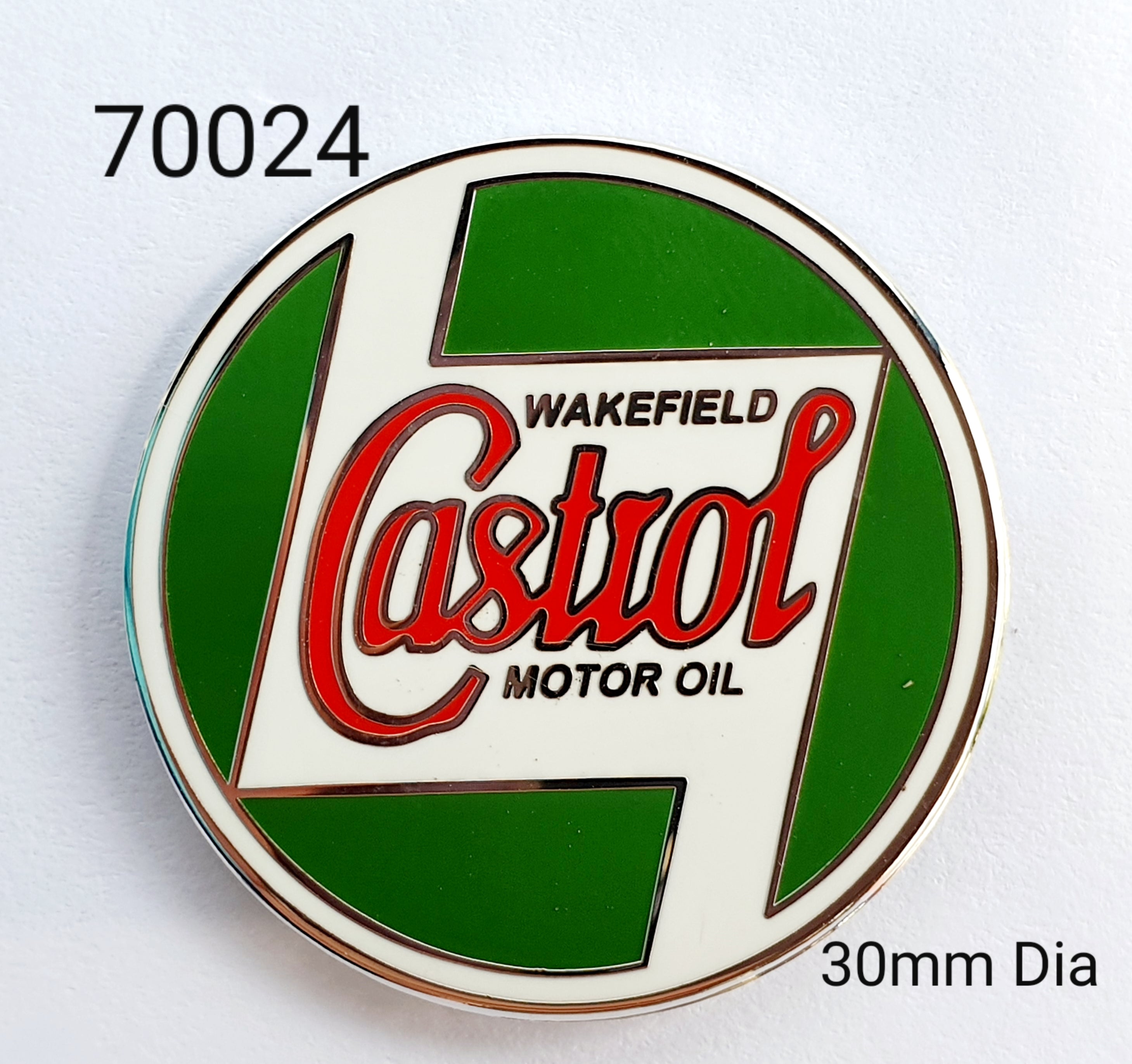 70024 Castrol Lapel Pin / Badge