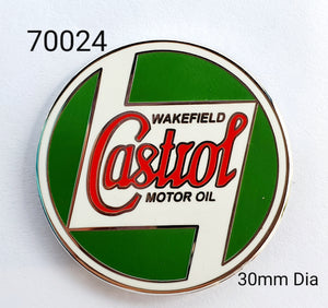 70024 Castrol Lapel Pin / Badge