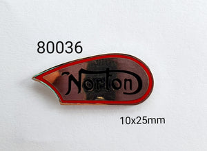 80036 Norton Tank Lapel Pin / Badge