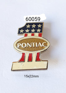 60059 Pontiac Shield Lapel Pin / Badge