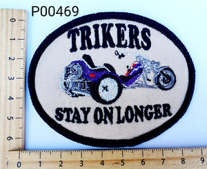 P00469 Trikers Iron On Cloth Patch