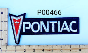 P00466 Pontiac banner Iron On Cloth Patch