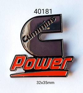 40181 Cummins Power Lapel Pin / Badge