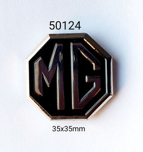 50123 MG Hex Logo Lapel Pin / Badge