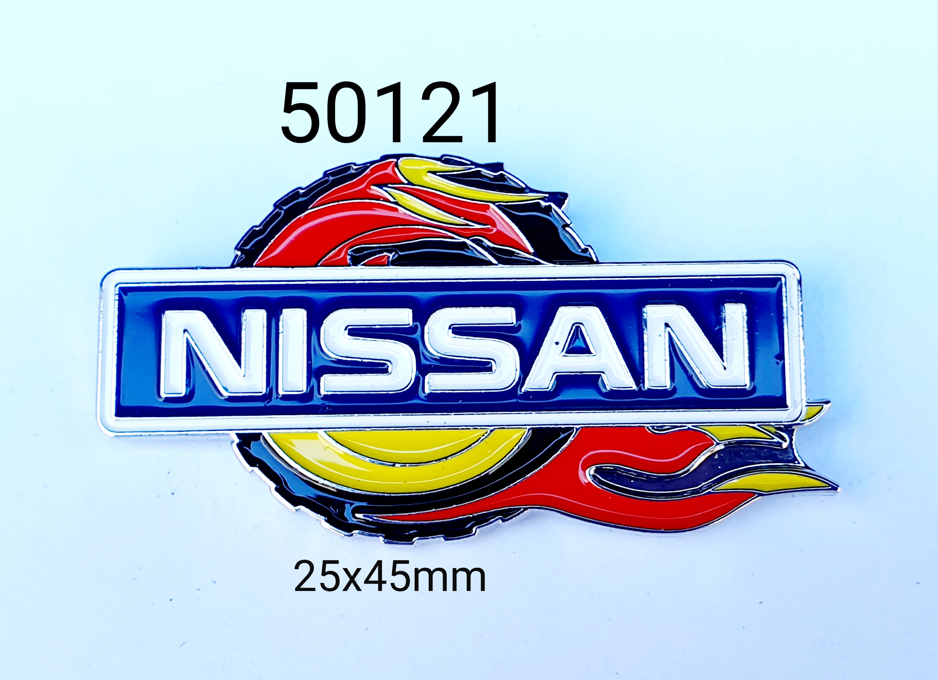 50121 Nissan wheel Lapel Pin / Badge