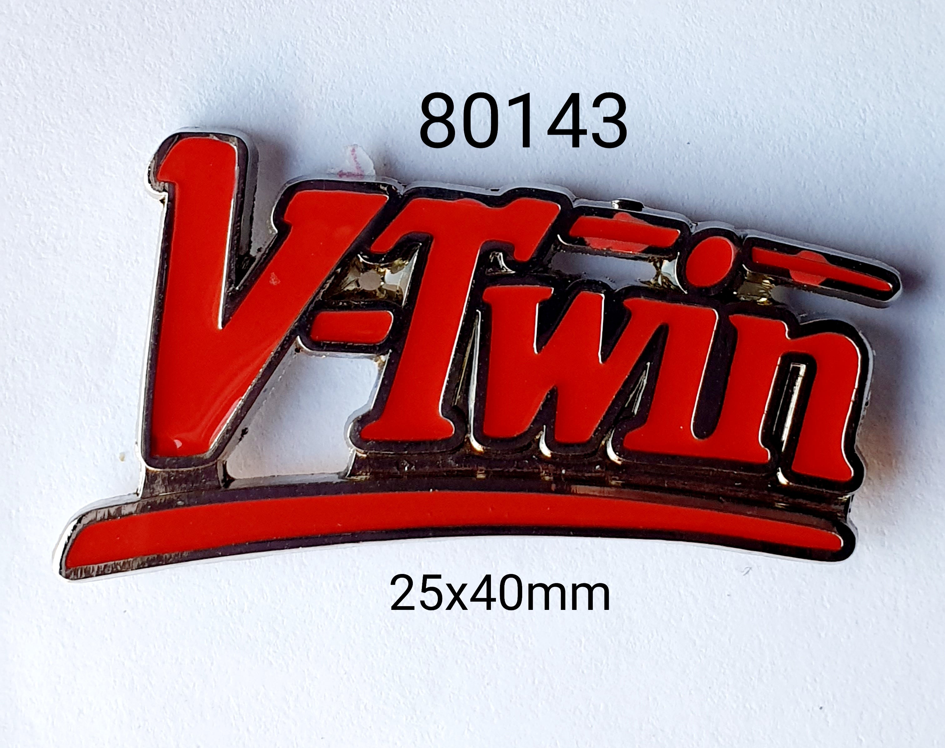 80127 V Twin Lapel Pin / Badge