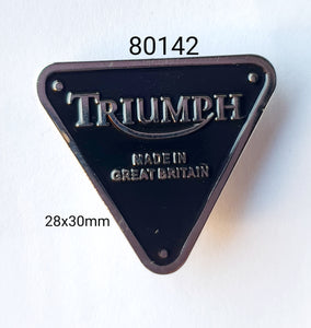 80142 Triumph Tri Lapel Pin / Badge