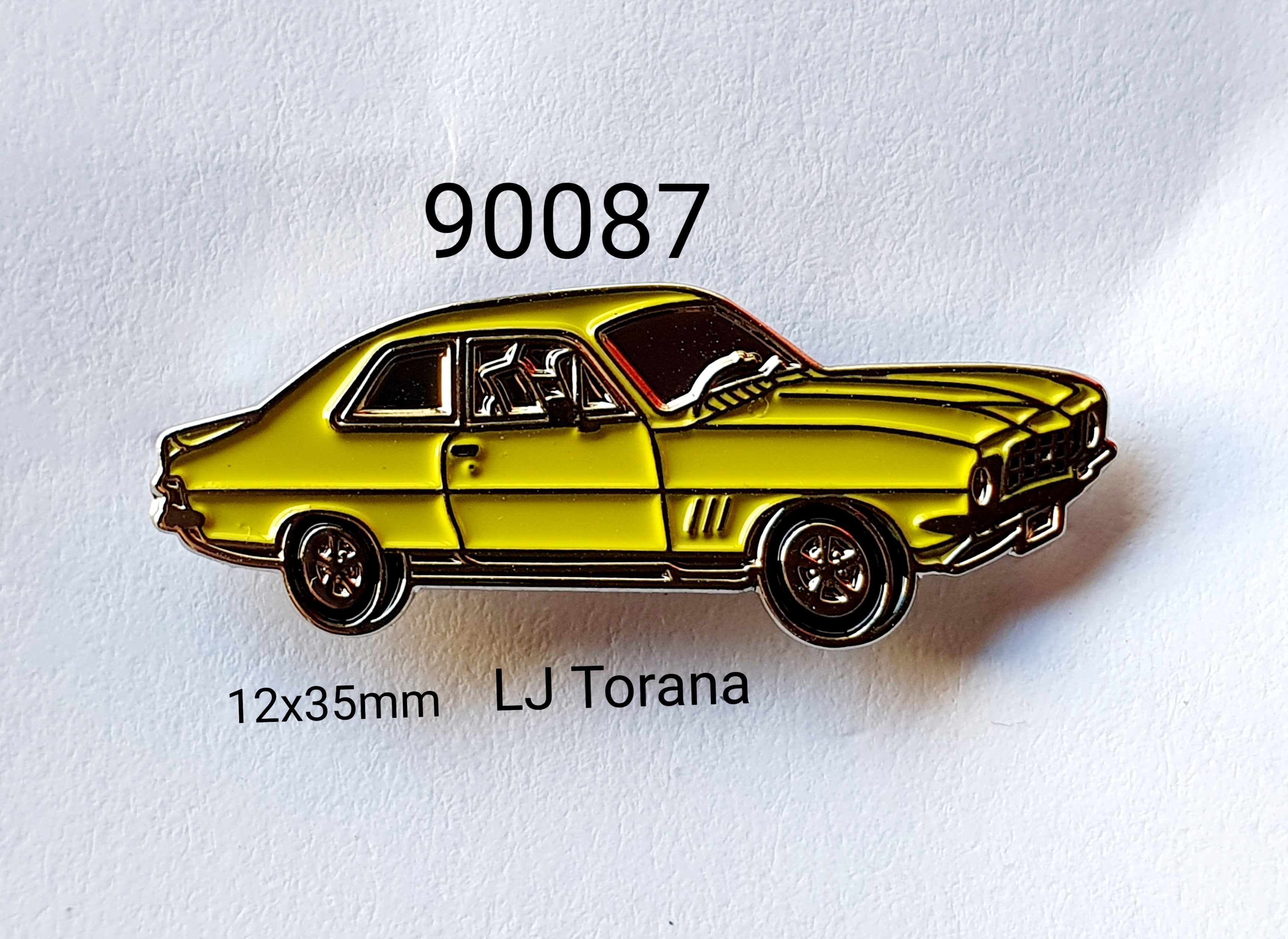 90087 LJ Torana Lapel Pin / Badge