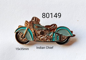 80149 Indian Chief Bike Lapel Pin / Badge