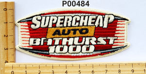 P00484 Supercheap Bathurst 1000 NEW Iron On Cloth Patch